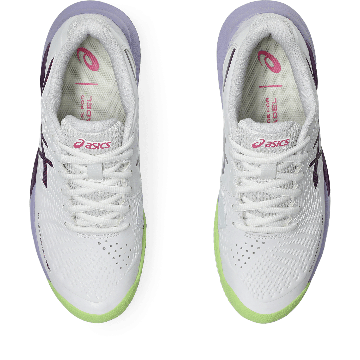Asics Gel-Challenger 14 Padel | White / Deep Mauve