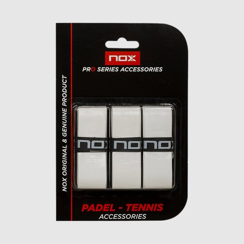 NOX Overgrip 3-pack White