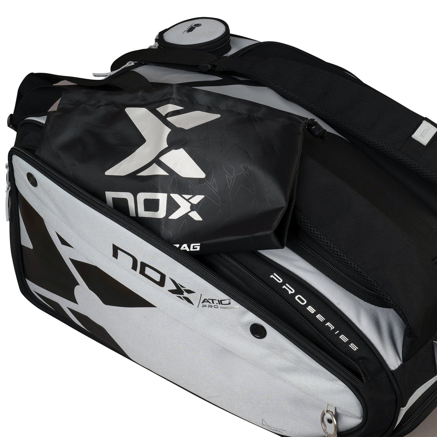Nox Padel Bag AT10 Competition XL Compact Bag Grey/Black