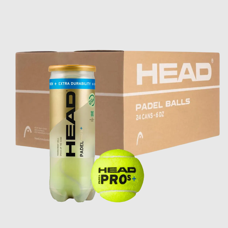 HEAD Padel Pro S - Padel Baller 24 pkt (Hel eske)