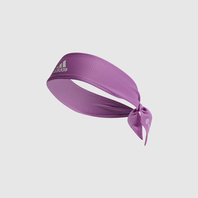 TENNIS AEROREADY TIEBAND | Lilac / White